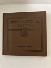 Dispensational Truth Gods Plan Clarence Larkin Prophecy Antique Hardcovers