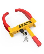 Trailer Wheel Lock Clamp, Heavy Duty Anti-Theft Wheel Boot Lock for Cars, 1