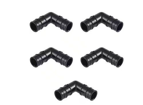 (1)-SharkBite 1 In. 90 Deg. Poly PEX-A Elbow (1/4 Bend) (5-Pack) UA260A5