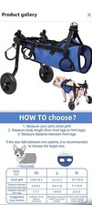 Small Dog Wheelchair for Back Legs - Adjustable Mobility Aid for Disabled Pet