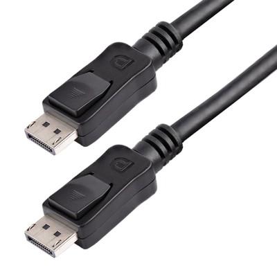STARTECH.COM DisplayPort 1.2 Cable with Latches - Certified 6 ft DISPLPORT6L (00