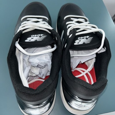 New Balance 4040‎ Men\'s Metal Baseball Cleats Size 14 Black/white L4040BK5 New Balance 4040 Men main image 2