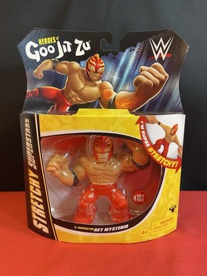 Heroes Of Goo Jit Zu WWE Stretchy Superstars ''Rey Mysterio'' Stretchy Figure NEW