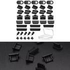 Silicone USB A Type Female Anti Dust Tool for Device Port Protection 40 Pack