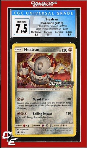 Heatran graded CGC 7.5 for sale on eBay