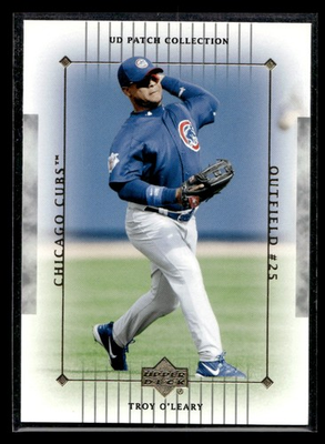 #ad 2003 Upper Deck Patch Collection Troy O#x27;Leary #25 Chicago Cubs $2.59