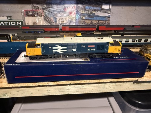 Bachmann Nebenbahn 32-377 Class 37/4 37408 in BR großes Logo blau | Condition: Used