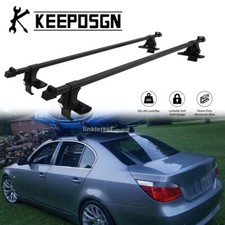 For 5 Series E60 Car Top Roof Rack Cross Bars Cargo Carriers Luggage W Lock Bk For 5 Series E60 Car Top Roof Rack Cross Bars Cargo Carriers Luggage W Lock Bk