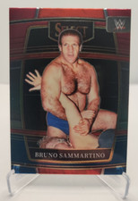 2022 Panini Select WWE Concourse Red & Blue #95 Bruno Sammartino wrestling card