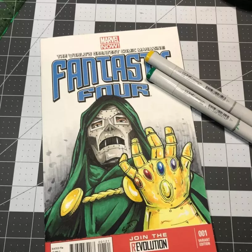 ✏️ COMIC BOOK  BLANK SKETCH COVER VARIANT ARTIST BLANKS - MIX & MATCH - Image 2 of 4