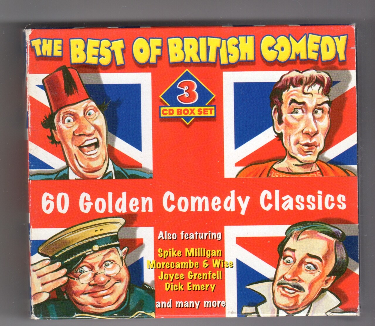 (IS103) The Best Of British Comedy, 60 Golden Comedy Classics - 2002 Boxset CDs