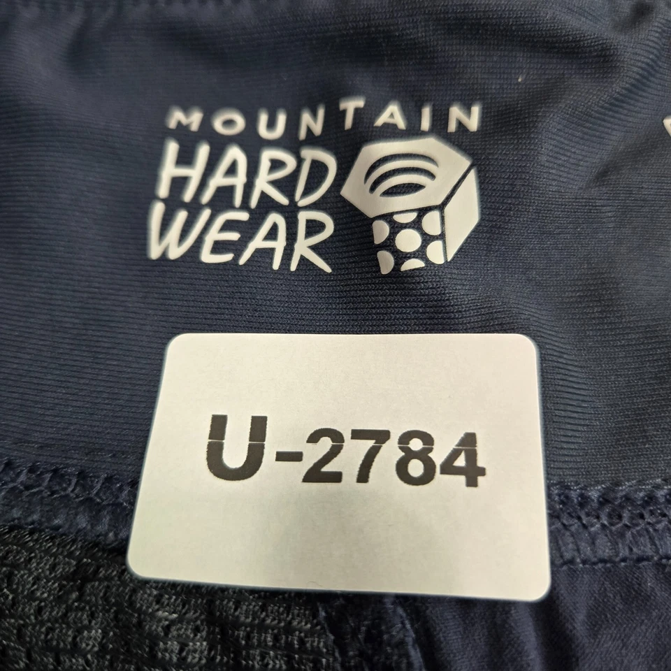 Mountain Hardwear Mujeres Ropa Activa Pantalones Medianos Azul Cremallera Bolsillos Nailon Senderismo Foto 2 de 4