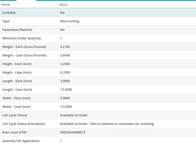 Tapa del tanque de combustible MotoRad MGC807 para Buick Centurion 1971-1973 V8-7,5 L Foto 3 de 4