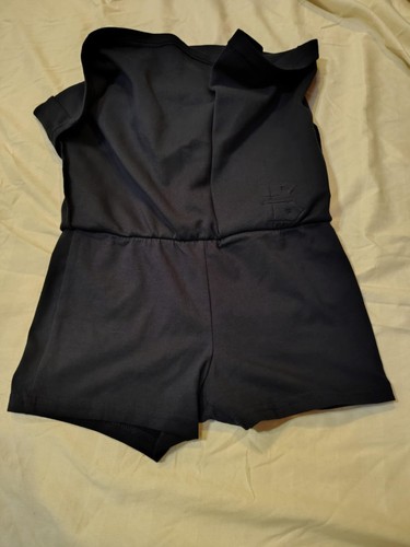 Girls' Pull-On Uniform Knit Skort - Cat & Jack Navy Blue Small 6/7 - Picture 3 of 3