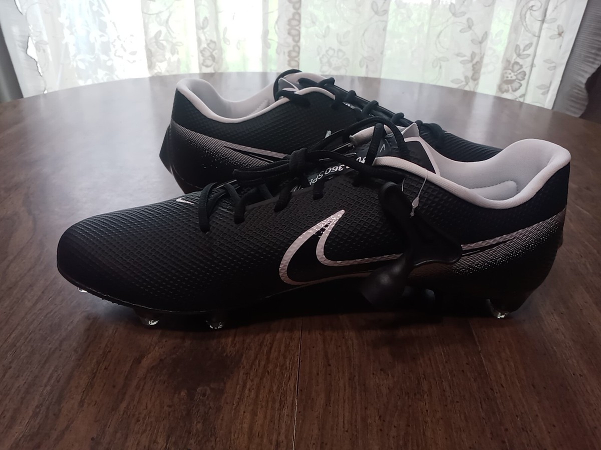 Nike Vapor Edge 360 Speed Black White Football Cleat DT DO1145 001