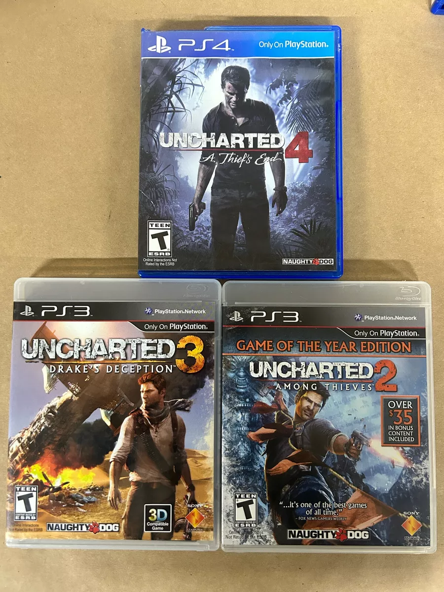 Sony Playstation 3 Uncharted Dual Pack Greatest Hits New Factory