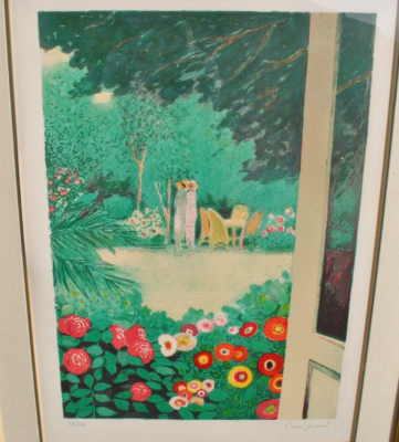 Jean-Pierre Cassigneul b.1935 French contemporary lithograph