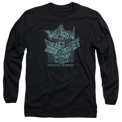 VOLTRON DEFENDER ROUGH Licensed Men's Long Sleeve Graphic Tee Shirt SM-3XL 