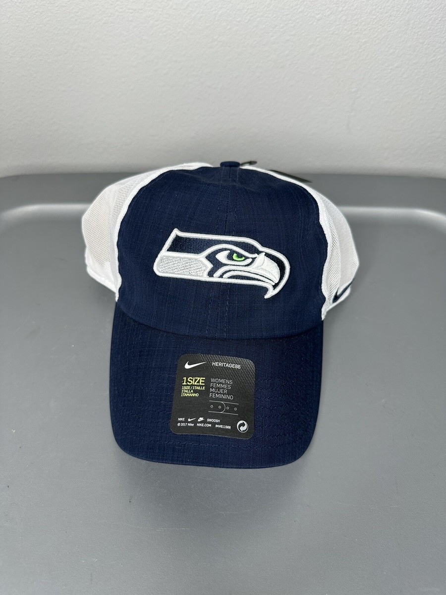 Seattle Seahawks Women's Trucker SnapBack Blue Hat Cap BRAND NEW w