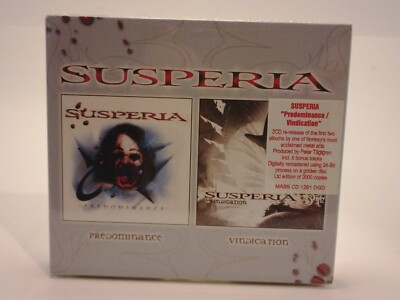 SUSPERIA Predominance + Vindication Black Death 2 Gold CD Sympho  Hypocrisy NEW!