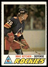 1977-78 O-Pee-Chee Mike Kitchen Rookie Colorado Rockies #267 R190