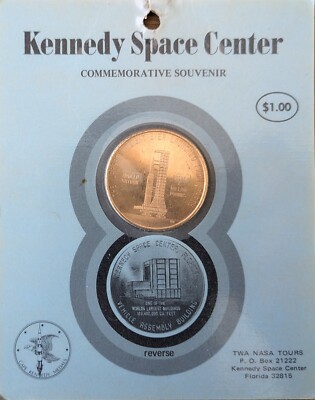 KENNEDY SPACE CENTER COMMEMORATIVE SOUVENIR, Apollo/Saturn