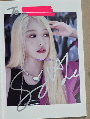 SAYMYNAME 1st EP Album K-POP REAL SIGNED AUTOGRAPHED CD | eBay