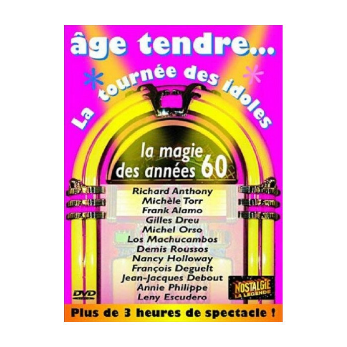 Età Tendre La Tour Des Idoli 2006 DVD Nuova