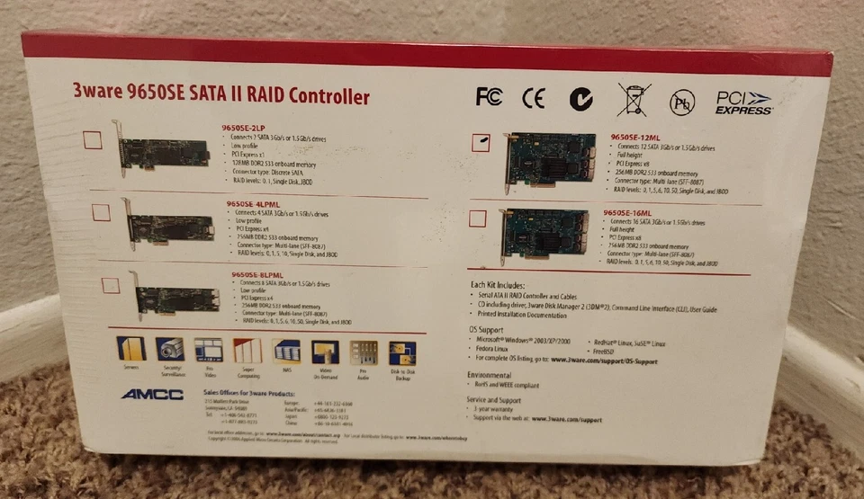 AMCC Storage Sata II Raid Controller - Brand New Sealed - Image 2 of 2