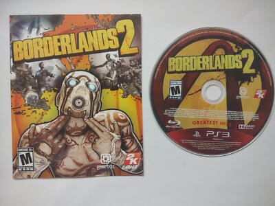 Borderlands 2 (PlayStation 3, PS3, 2012) W/ Manual TESTED WORKS