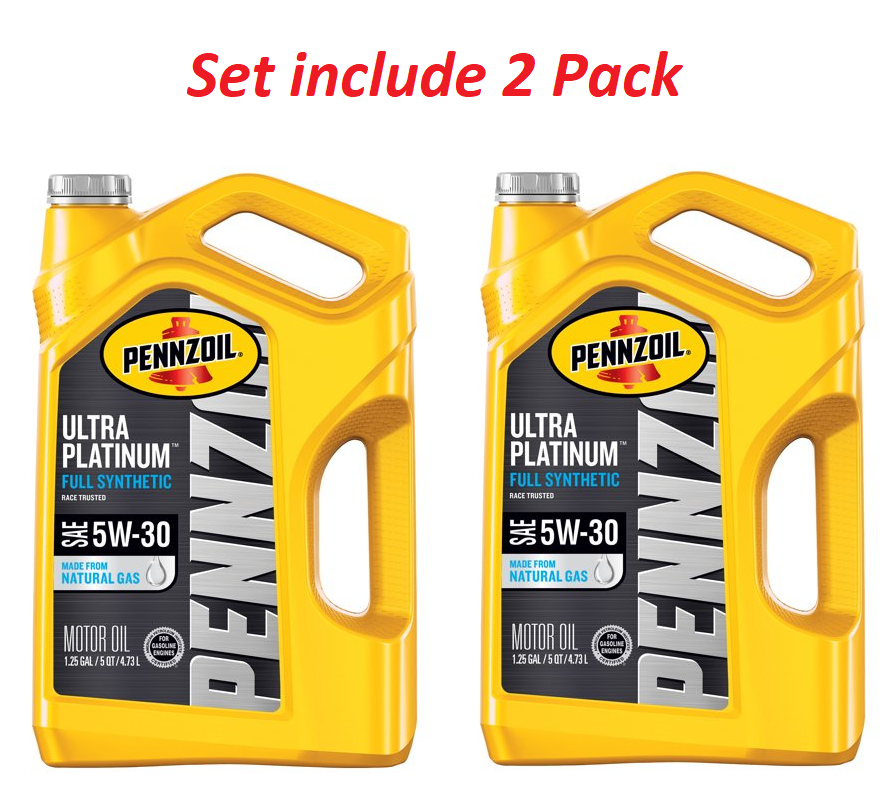 Pennzoil Ultra Platinum Full Synthetic 5W-30 Engine Motor Oil - (2
