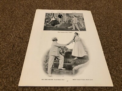 PLP11 THE CHRISTIAN PLAY ILLUSTRATION 11X8 ERIC MAYNE & MISS VALLI VALLI