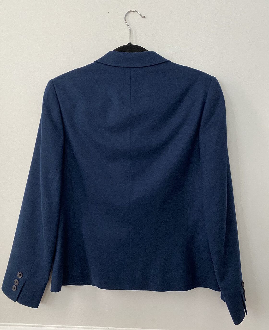 PENDLETON Womens Virgin Wool Jacket Navy Single B… - image 3