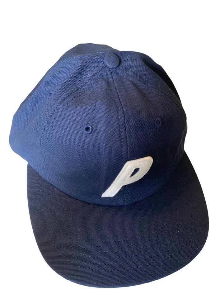 Palace скейтборды пигмент P 6-панельная шляпа. Темно-синий. Регулируемый. SnapBack. - Изображение 3 из 4