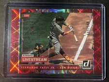 Fernando Tatis Jr 2021 Panini Donruss Livestream Red. No LS4 #d 89/149