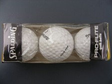 Vintage Sleeve of Spalding Pro Flite Pro Only Golf Balls Nice Condition