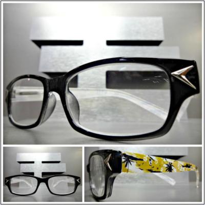 Mens or Women Contemporary Modern READING EYE GLASSES READERS Unique Black Frame