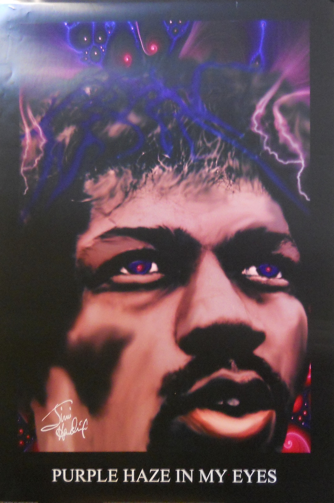 JIMI HENDRIX, PURPLE HAZE POSTER (C11) eBay