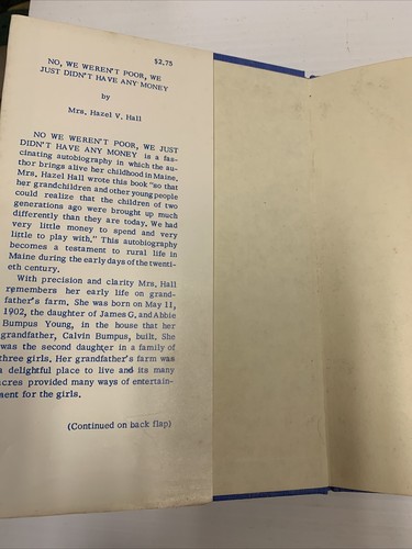 No,We Werent Poor , We Just Didnt Have Any Money HCDJ 1970 Hazel V Hall 272G - Picture 3 of 12