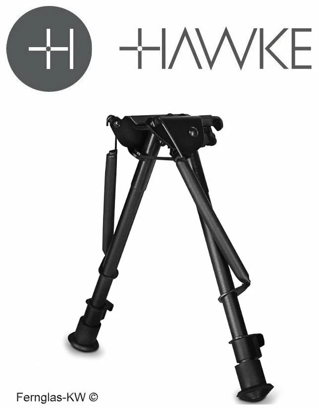 HAWKE 70002 FIXED BIPOD Zweibein 9-13" 23-33cm Höhenverstellbar