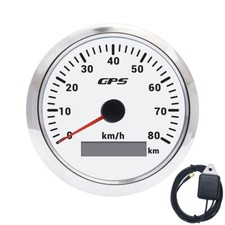 85mm Digital GPS Tacho Geschwindigkeitsmesser f&uuml;r Auto Boot LKW 0-80km/h