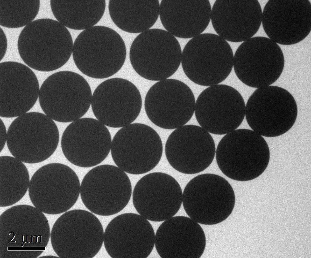 Orange Fluorescent Polystyrene Microspheres - Monodisperse, 1, 2, 5, 10, 15 µm - Baseline Chromtech - View #2
