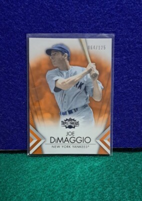 2012 Topps Triple Threads Joe DiMaggio New York Yankees Serial 
