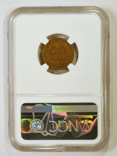 1908-S Indian Head Cent from the San Francisco Mint Graded XF45 BN by NGC - Picture 5 of 6