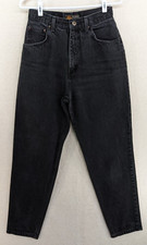 VTG Route 66 Black Jeans Women's Size 9 /10 A Fit 5-Pocket Denim Cotton Tapered