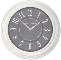 Allen + Roth Analog Round Indoor Wall White Standard Frame Clock Home Decor Art Allen + Roth Analog Round Indoor Wall White Standard Frame Clock Home Decor Art