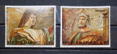 1969 Donato Bramante Architect and Painter MNH** Full Set A20P48F2724