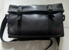 Vintage Kalimar Leather Camera Bag Made in Korea 13"x7"x6"