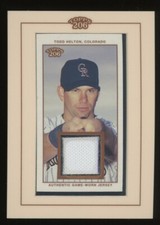 2002 Topps 206 Relics Todd Helton (White Jersey Close-Up) #TR-TH.3