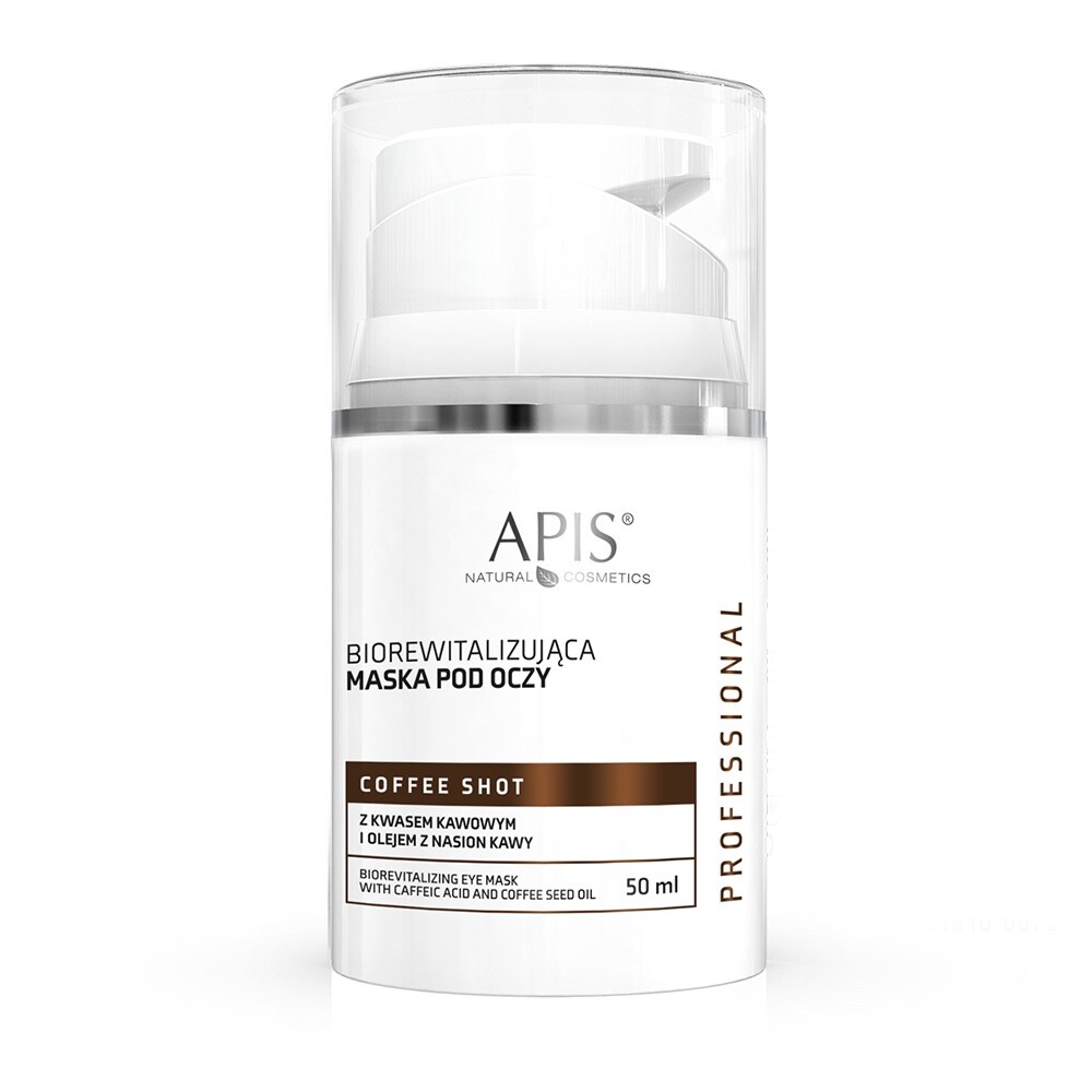 Apis Coffee Shot Bio-Revitalising Eye Mask Caffeic Acid and Coffee Seed Oil 50ml